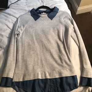 Soft Joie Layered Look Sweater